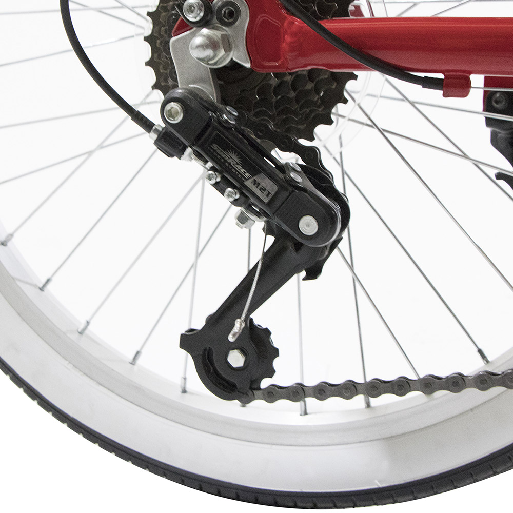 Bicicleta BENOTTO City MAILLY R20 Aluminio 7V. Rojo Unisex
