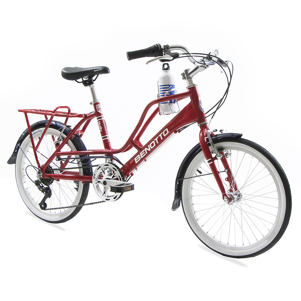 Bicicleta BENOTTO City MAILLY R20 Aluminio 7V. Rojo Unisex