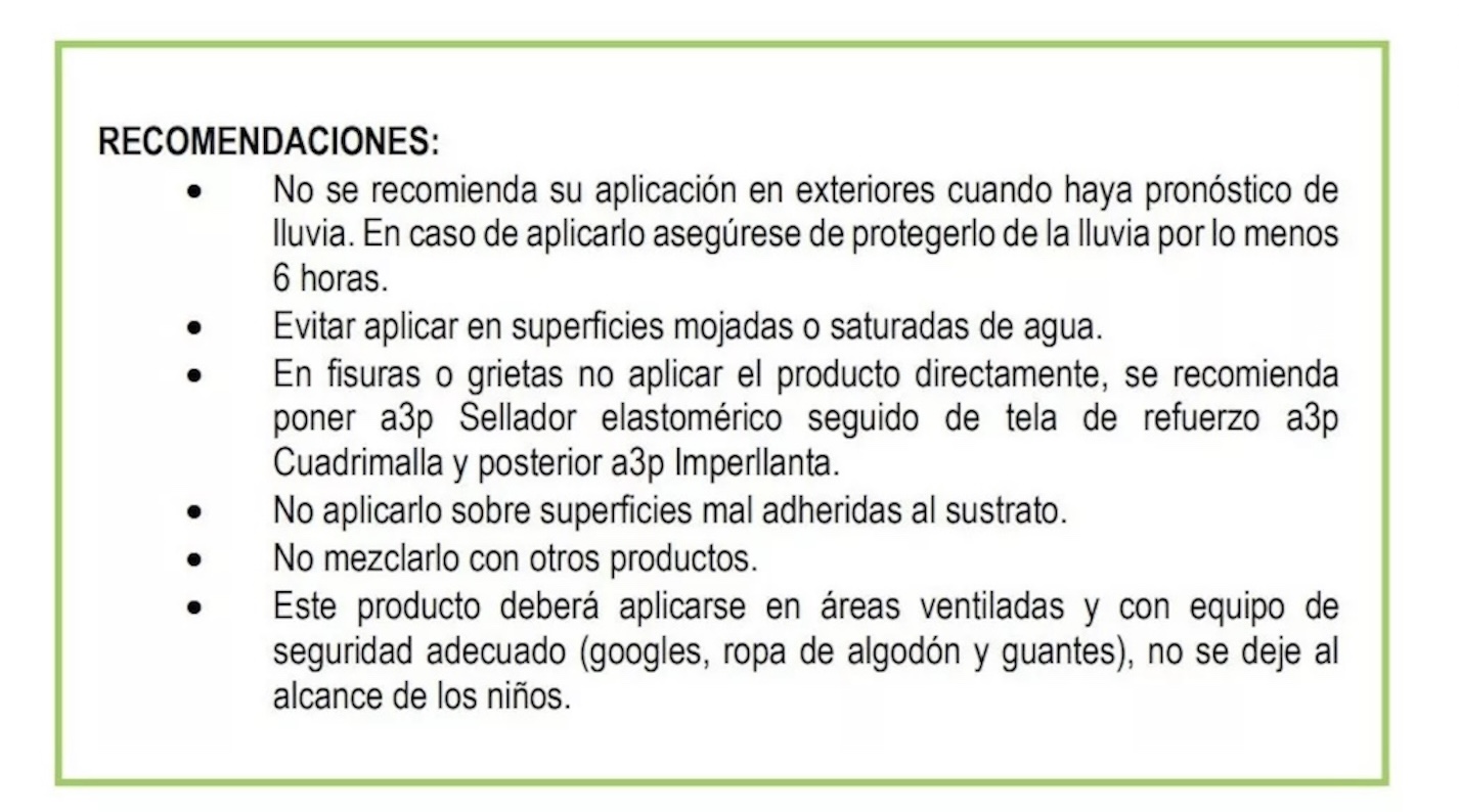 a3p Sellador Elastomerico 