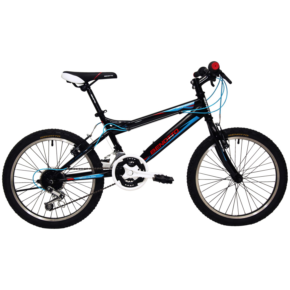 Bicicleta BENOTTO Montaña PROGRESSION R20 Acero 21V. Naranja Niño