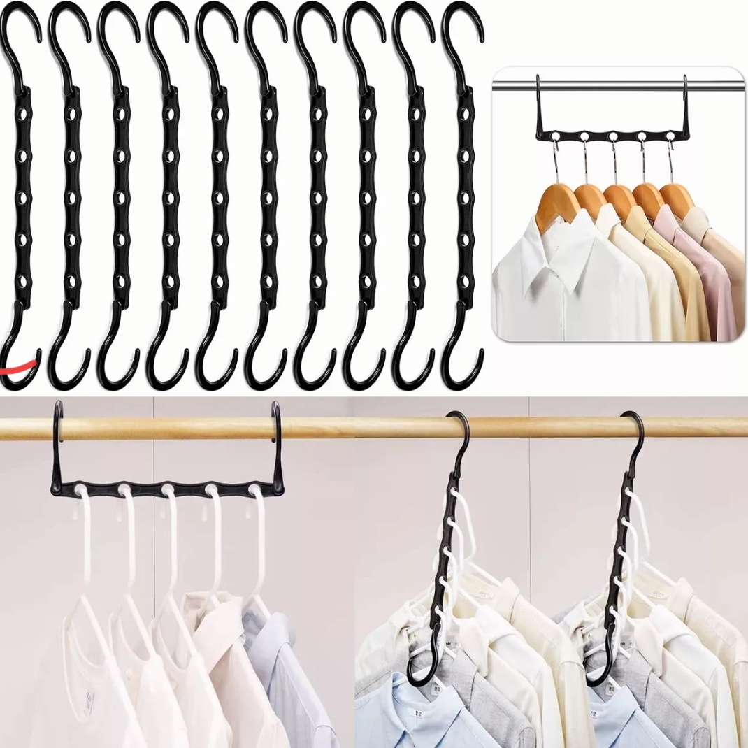 Ganchos Mágicos Para Ahorrar Espacio, Paquete De 10.