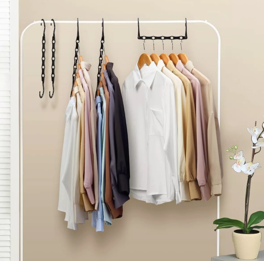 Ganchos Mágicos Para Ahorrar Espacio, Paquete De 10.