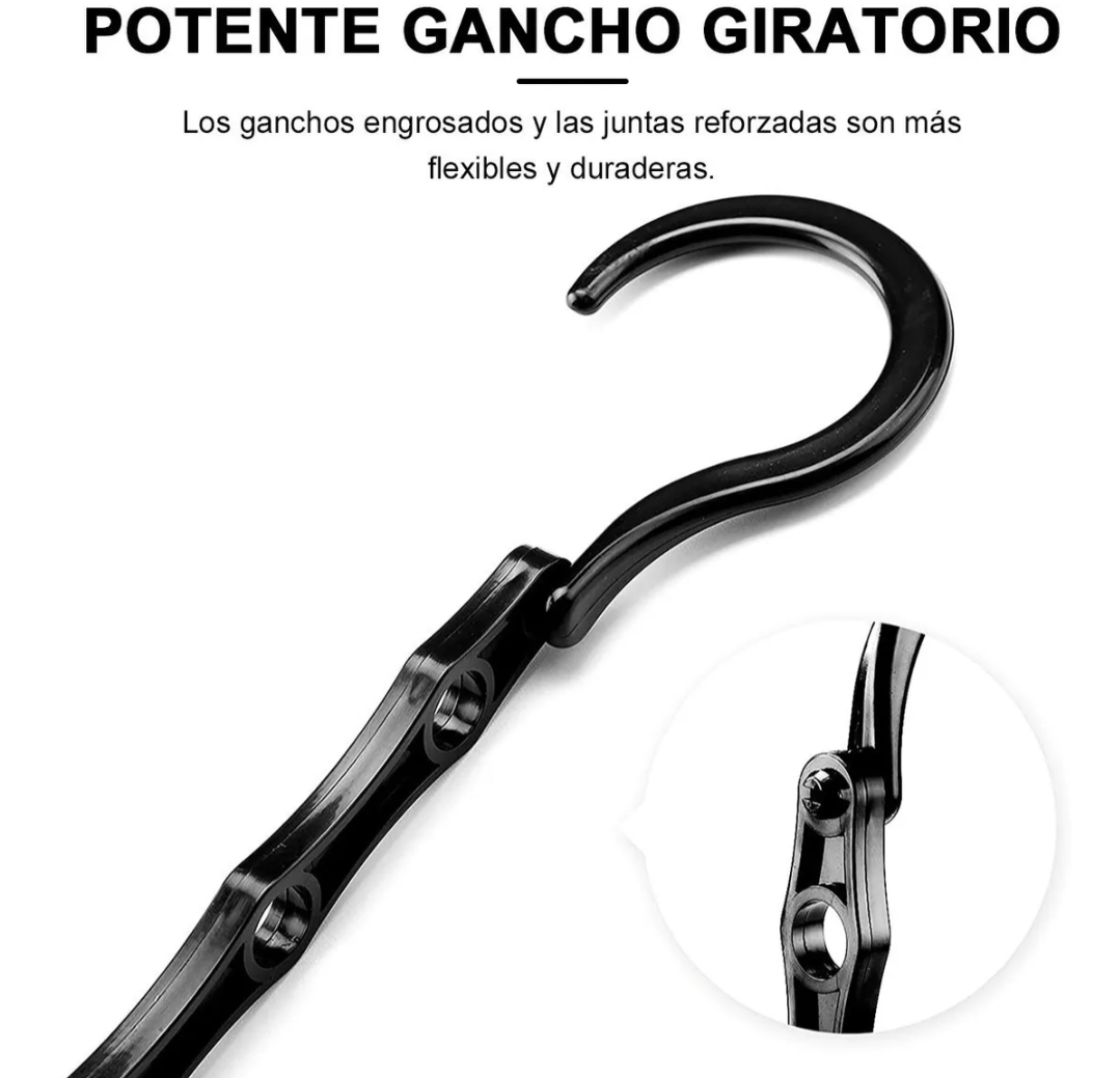 Ganchos Mágicos Para Ahorrar Espacio, Paquete De 10.