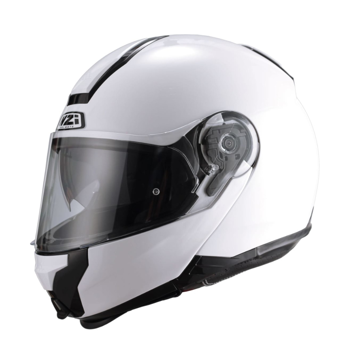 Casco Moto Abatible NZI COMBI 2 DUO Certificado ECE Blanco.