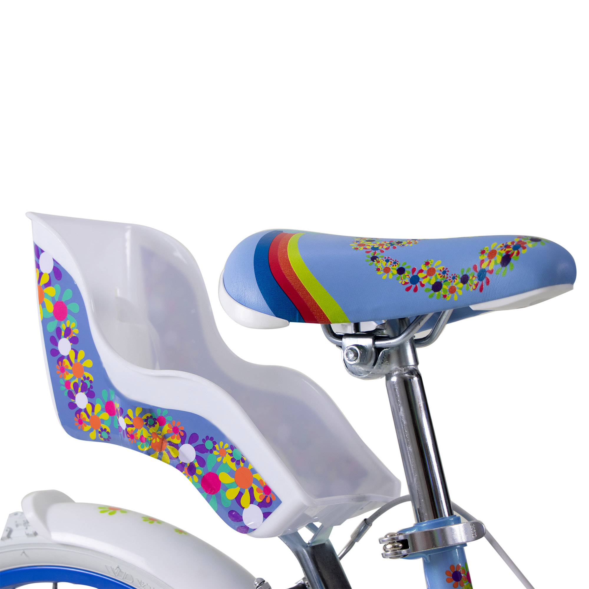 Bicicleta BENOTTO BMX FLOWER POWER R20 Acero 1V. Azul Frio/Azul Niña