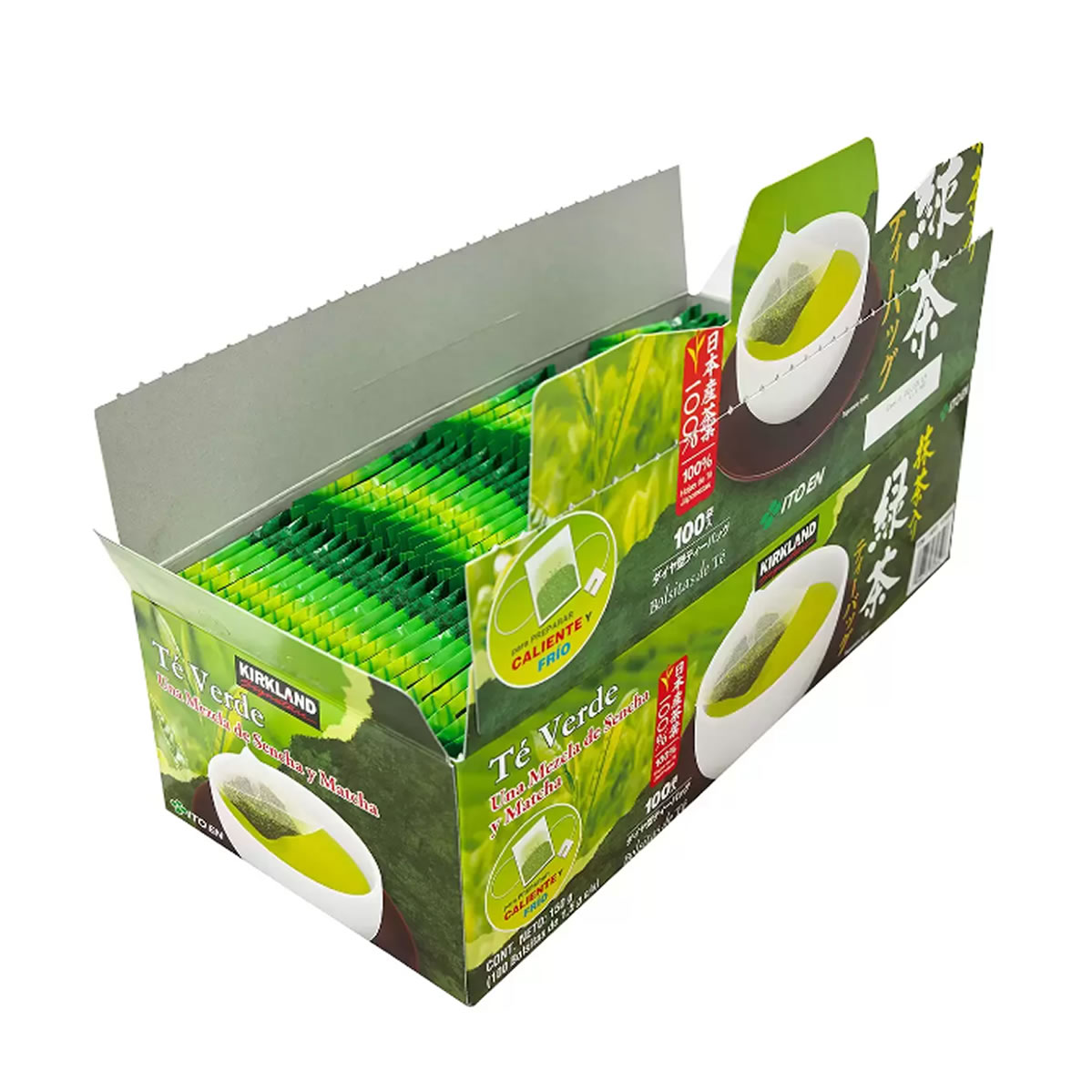 Té Verde Japonés 100 sobres Kirkland Signature