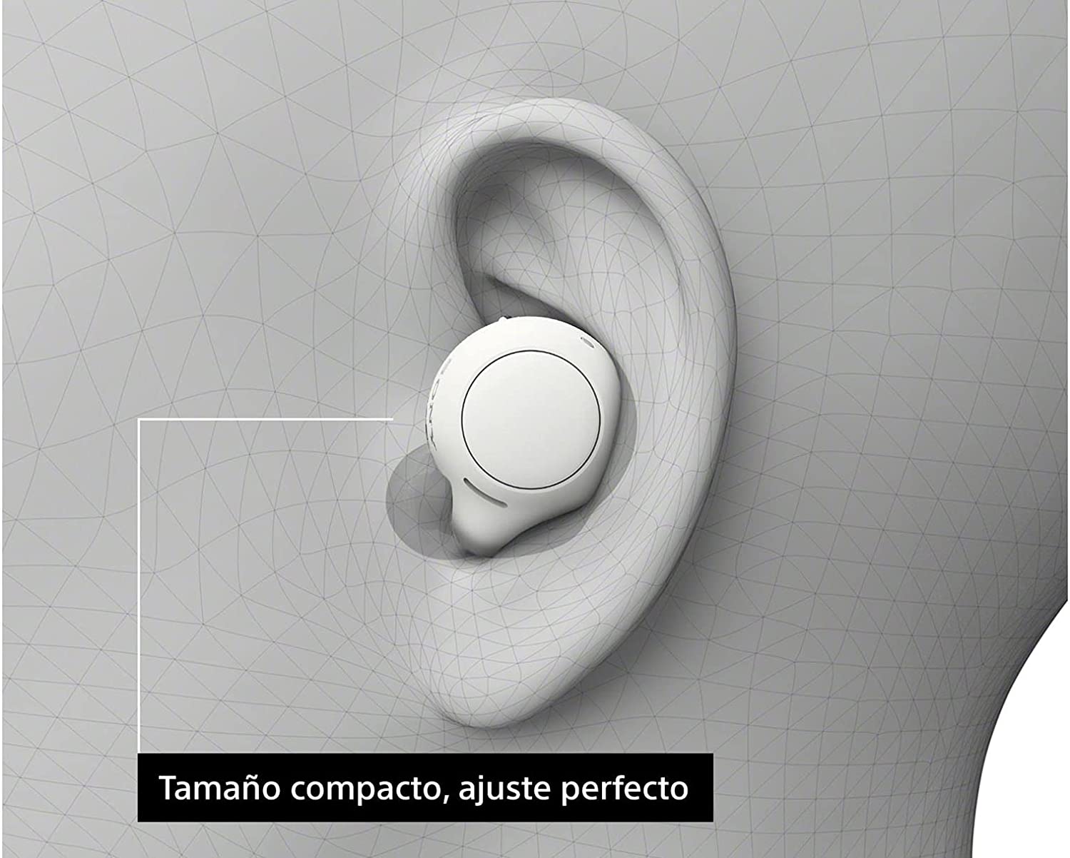 Sony WF-C500-BLANC - Auriculares inámbricos Bluetooth con micrófono y Resistencia al Agua IPX4, Color Blanco