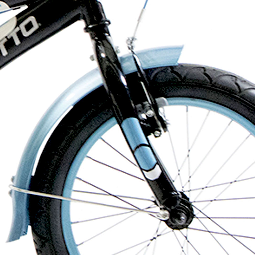 Bicicleta BENOTTO Cross VKR-13 R16 Acero 1V. Azul/Negro/Blanco Niño