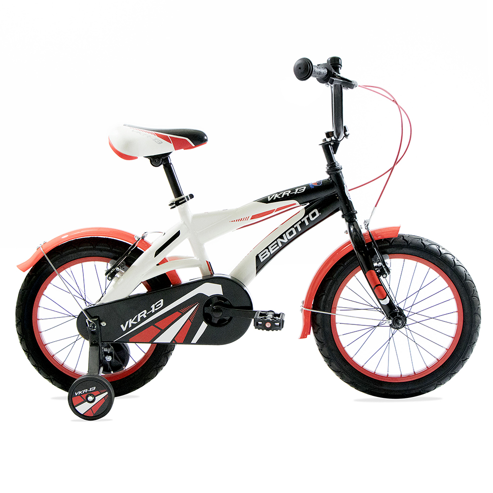 Bicicleta BENOTTO Cross VKR-13 R16 Acero 1V. Azul/Negro/Blanco Niño
