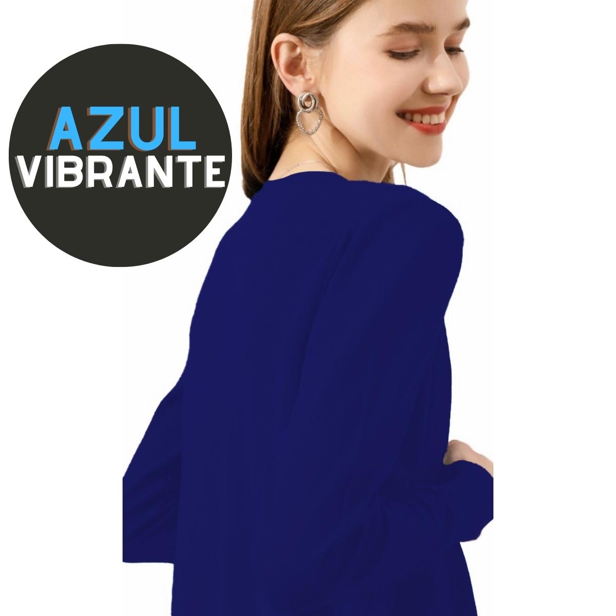 Suéter Mujer Moda Sweater Dama Abierto Botones Abrigo Ligero Tonos Azules