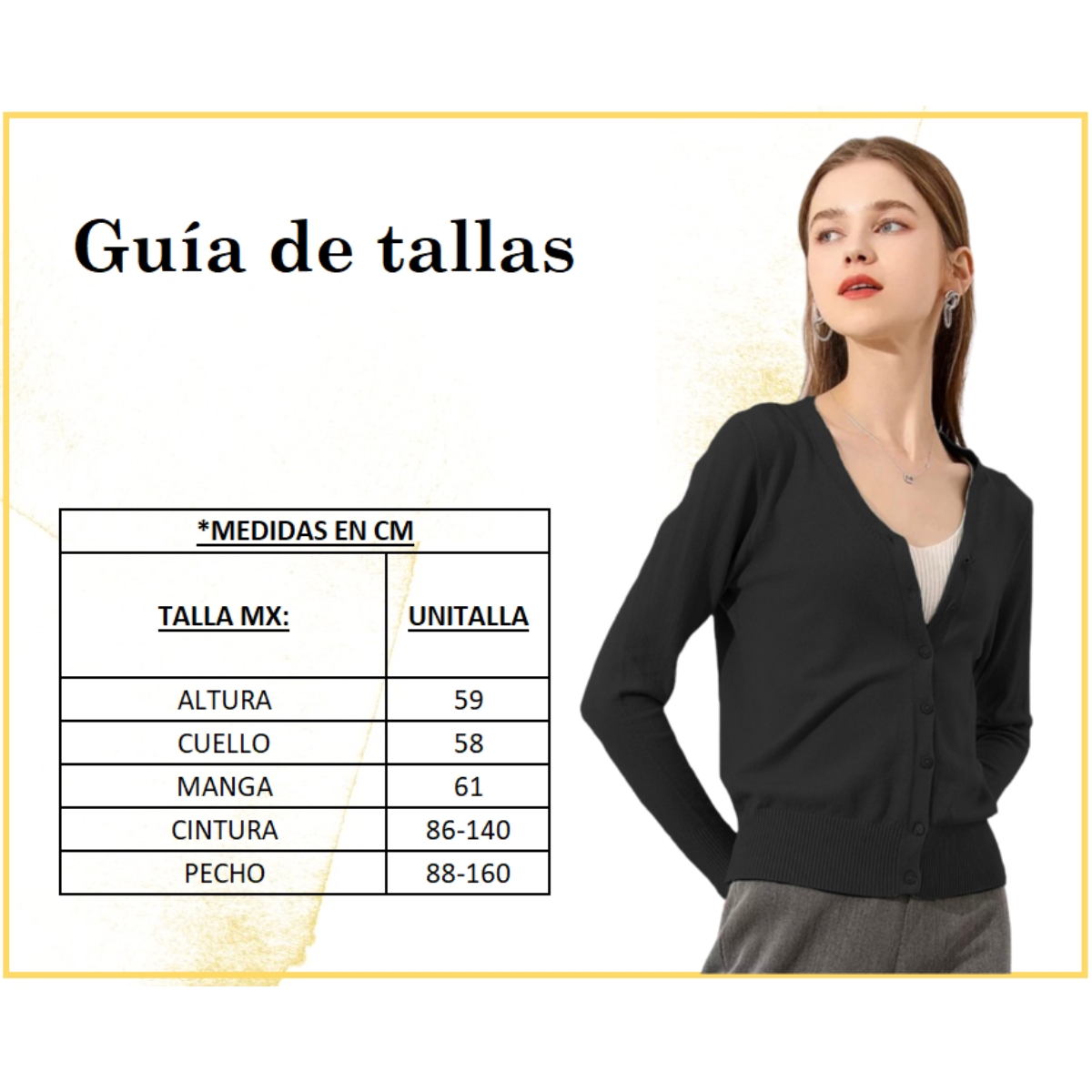 Suéter Mujer Moda Sweater Dama Abierto Botones Abrigo Ligero 