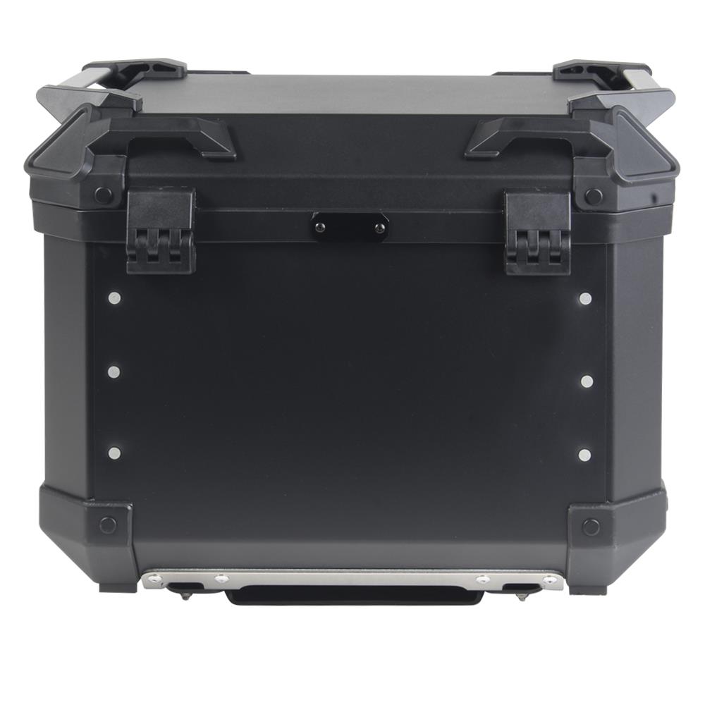 TOP CASE KOHL NEGRO 40 LTS DE  ALUMINIO UNIVERSAL CON PLATO DE MONTAJE UNIVERSAL