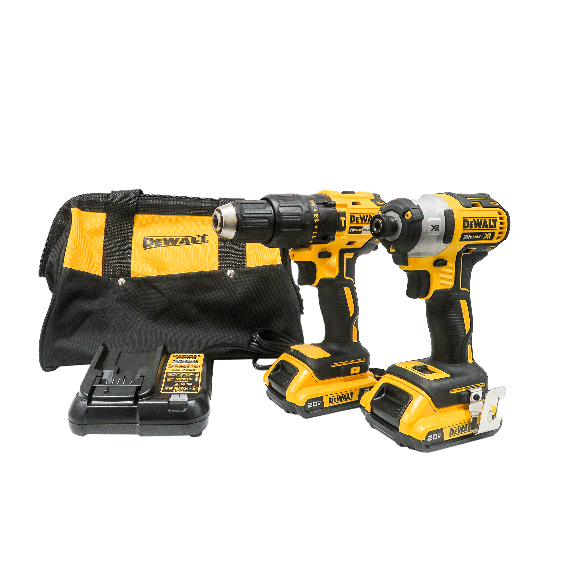 Kit Rotomartillo y Atornillador de Impacto Dewalt DCK223D2
