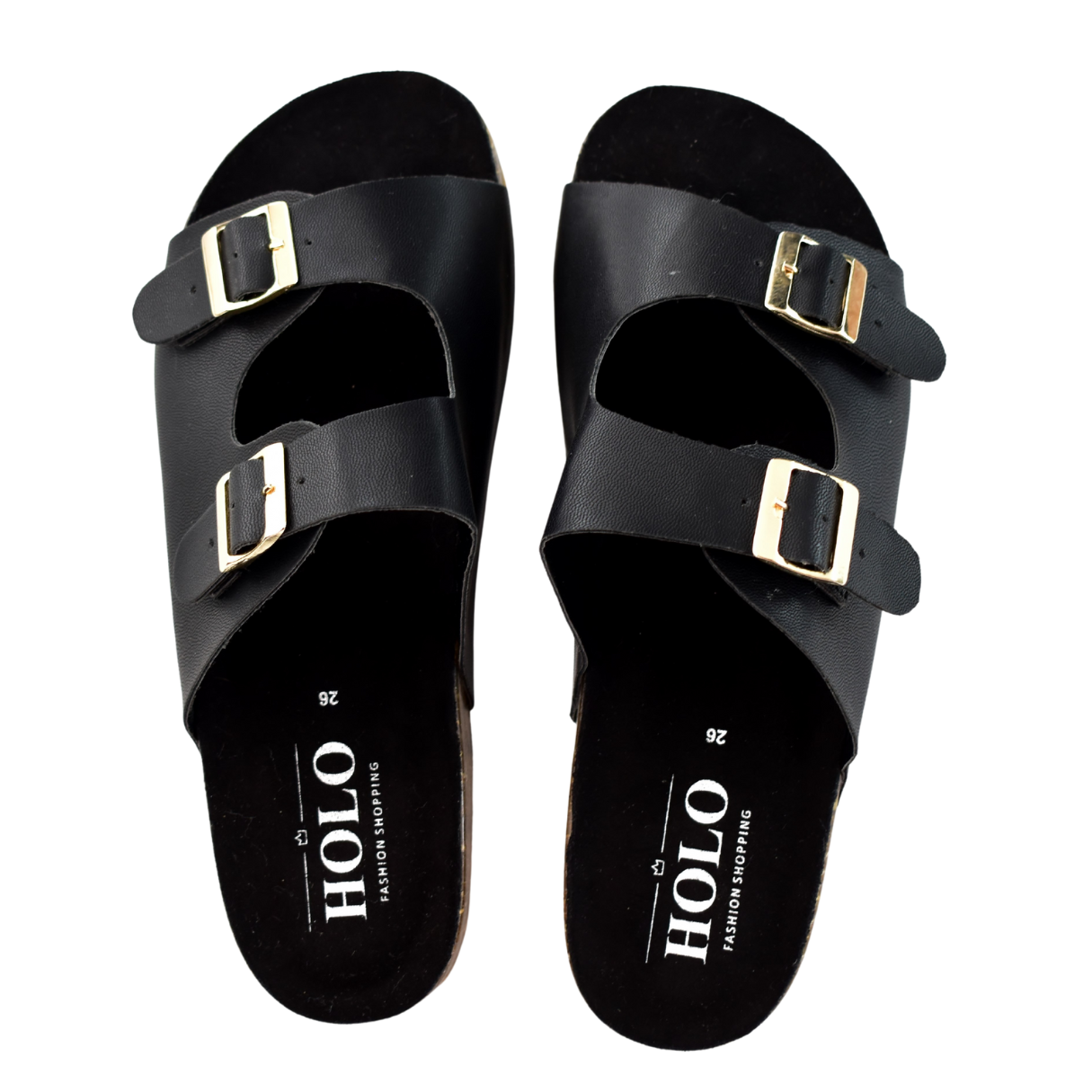 Sandalias tipo Birkenstock Suela Alta Artesanal