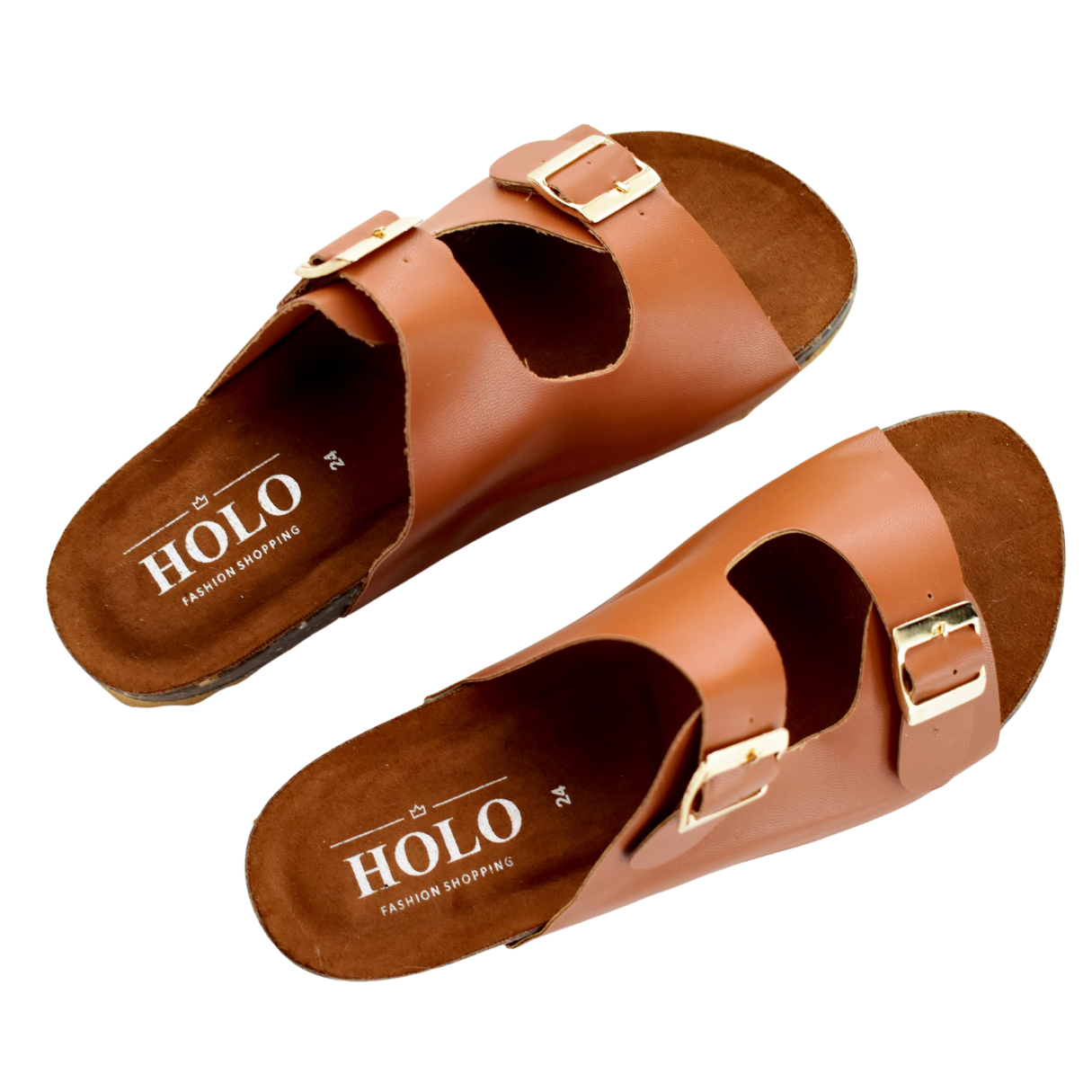 Sandalias tipo Birkenstock Suela Alta Artesanal