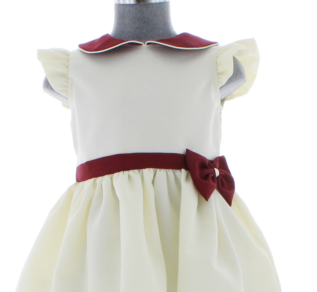 Vestido Beige para Niña 3403 2 a 10 años