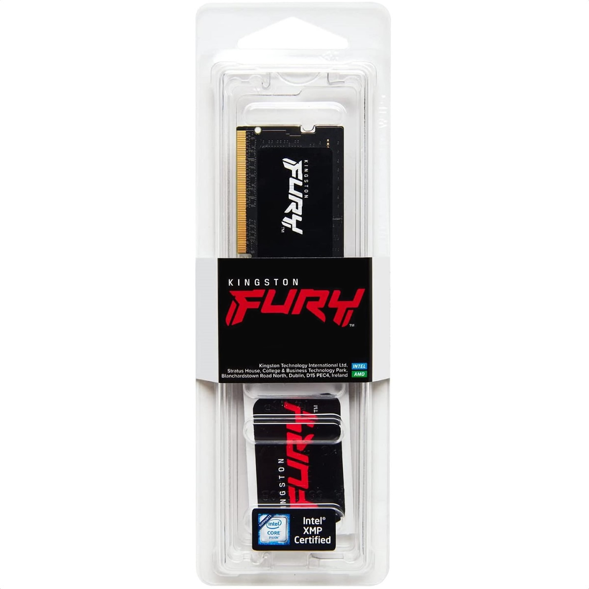 Memoria Ram DDR5 Sodimm Kingston Fury Impact 4800MHz 8GB PC5-38400 KF548S38IB-8.