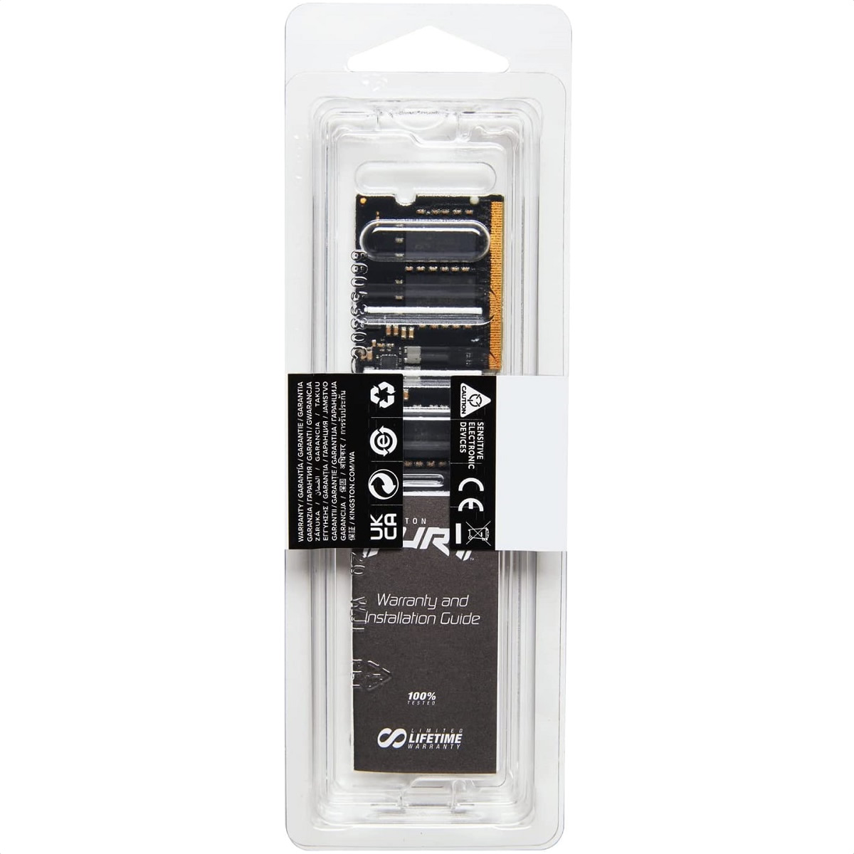 Memoria Ram DDR5 Sodimm Kingston Fury Impact 4800MHz 8GB PC5-38400 KF548S38IB-8.