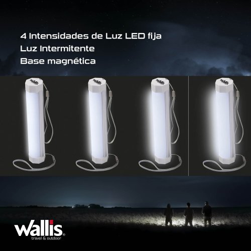 Linterna recargable WALLIS con luz led