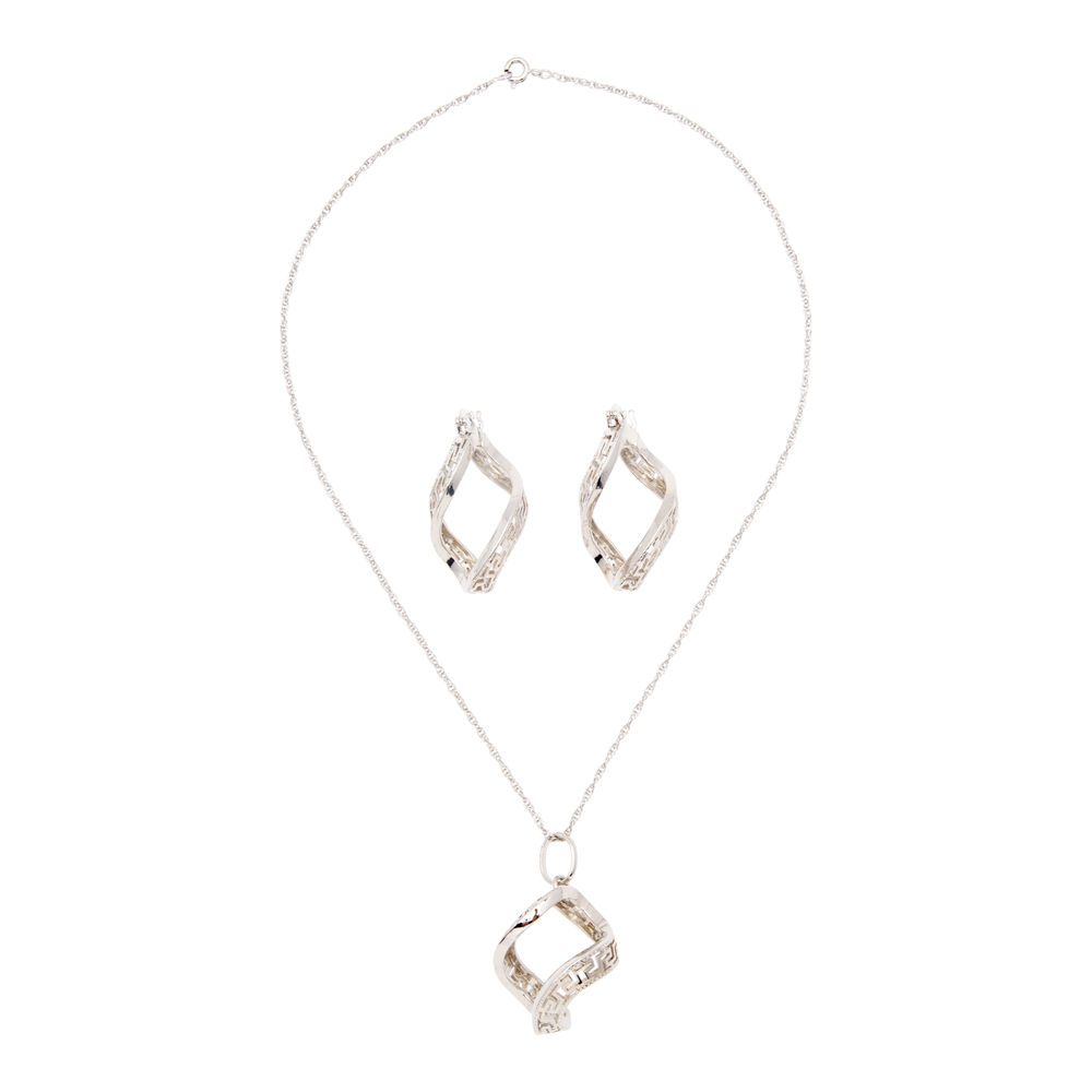 Juego para Dama "FENICIO" en color plata