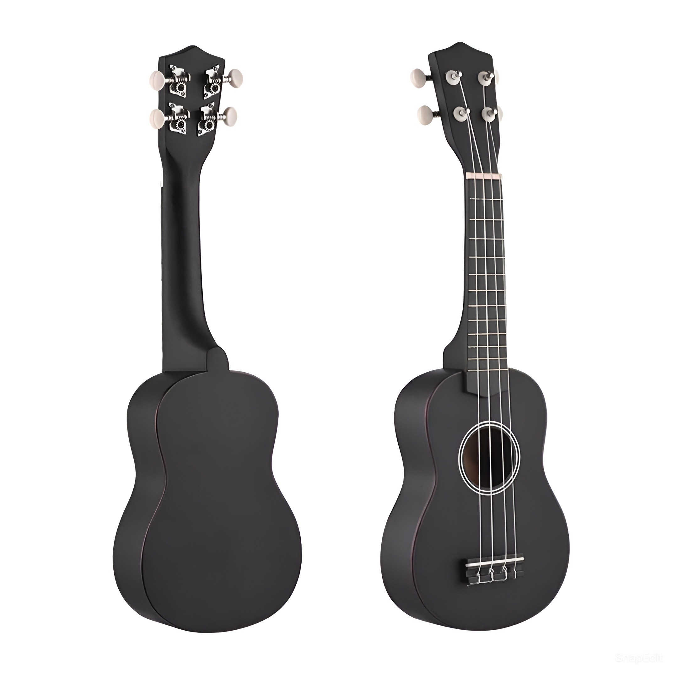 Ukelele Soprano Acústico De 21 Pulgadas, Kit De Ukelele Par