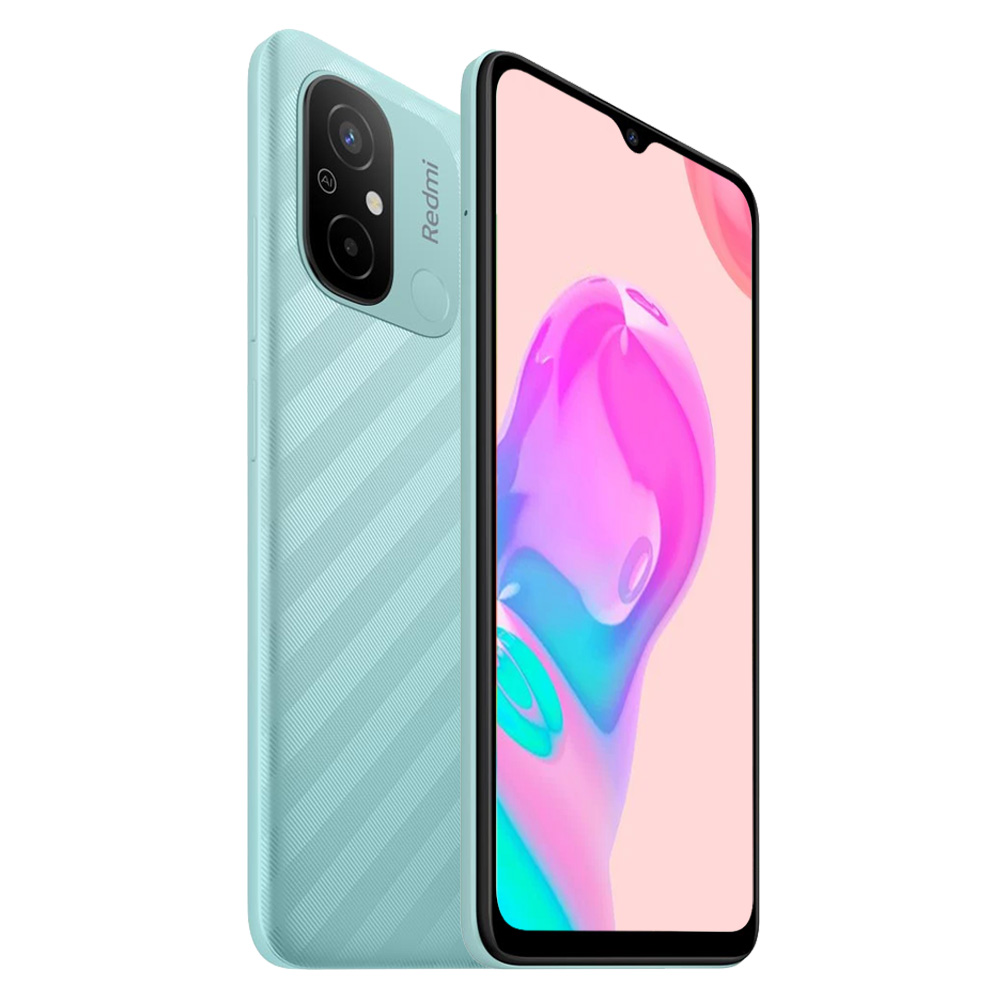 Celular Xiaomi Redmi 12C 4GB 128GB Verde Menta Desbloqueado 2212ARNC4L