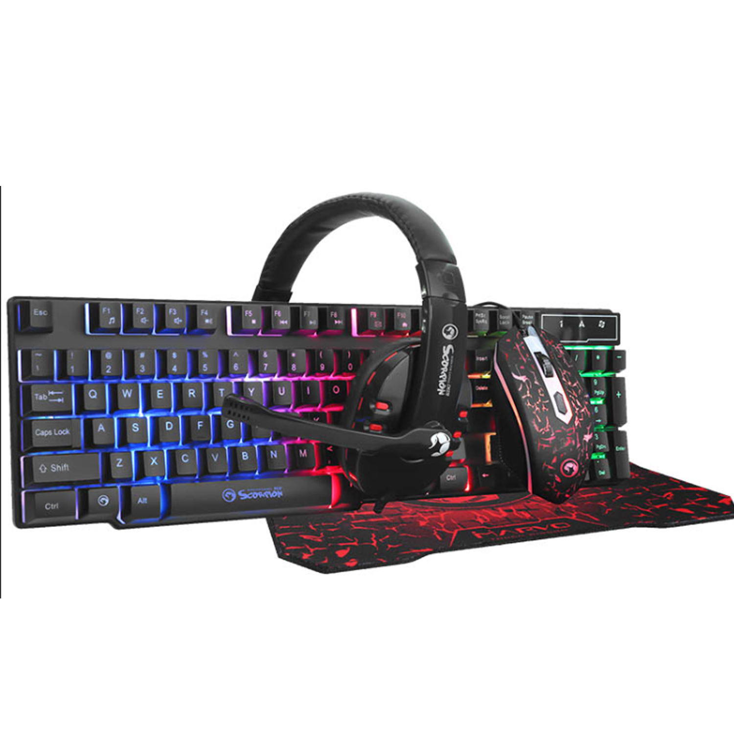 COMBO GAMER MARVO SCORPION CM370