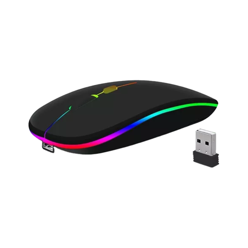 Ratón Inalámbrico 2.4g Bluetooth Recargable Portátil Mouse