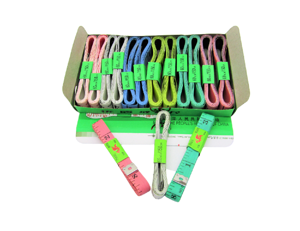 CINTA METRICA ECONOMICO DELGADA DOCENA