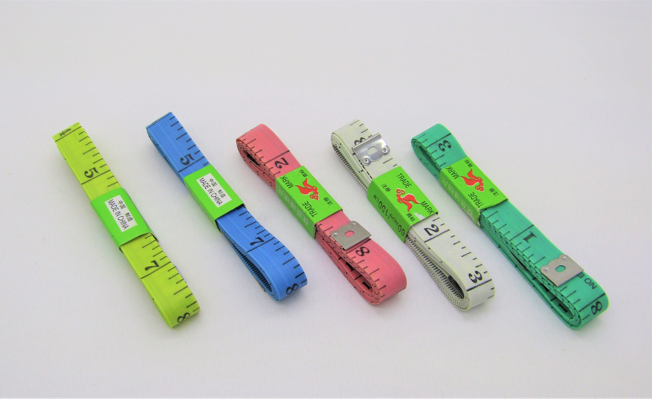 CINTA METRICA ECONOMICO DELGADA DOCENA