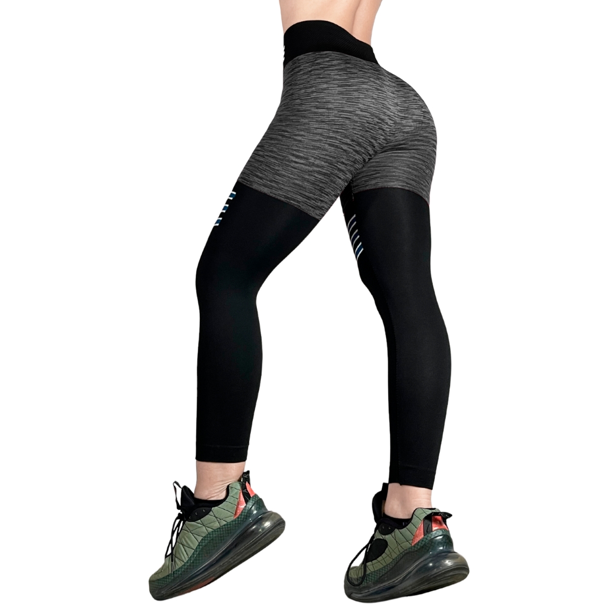 Pack de 2 Mallon Lycra De Interior Térmico Leggins Mujer Licra Malla