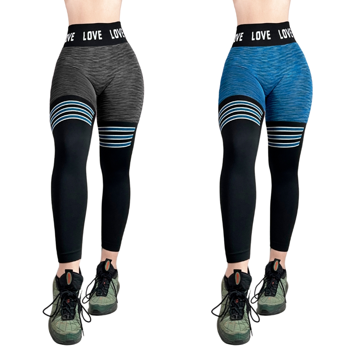 Pack de 2 Mallon Lycra De Interior Térmico Leggins Mujer Licra Malla