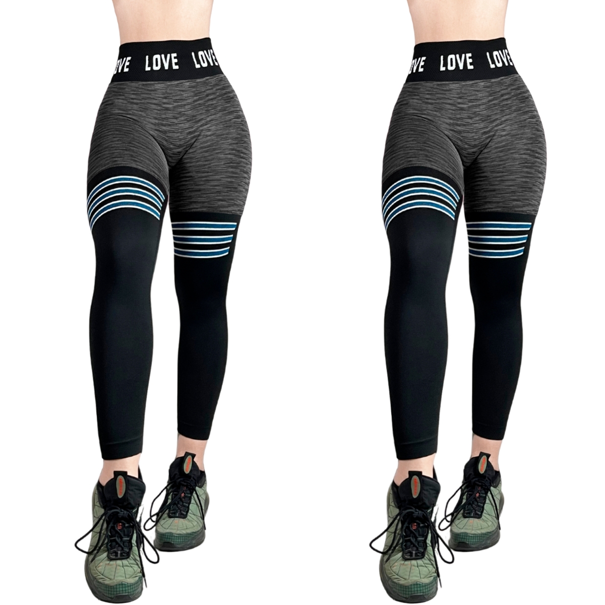 Pack de 2 Mallon Lycra De Interior Térmico Leggins Mujer Licra Malla