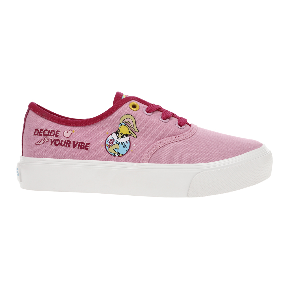 Tenis Rosas Vibes Plataforma Looney Tunes K-SWISS para Mujer