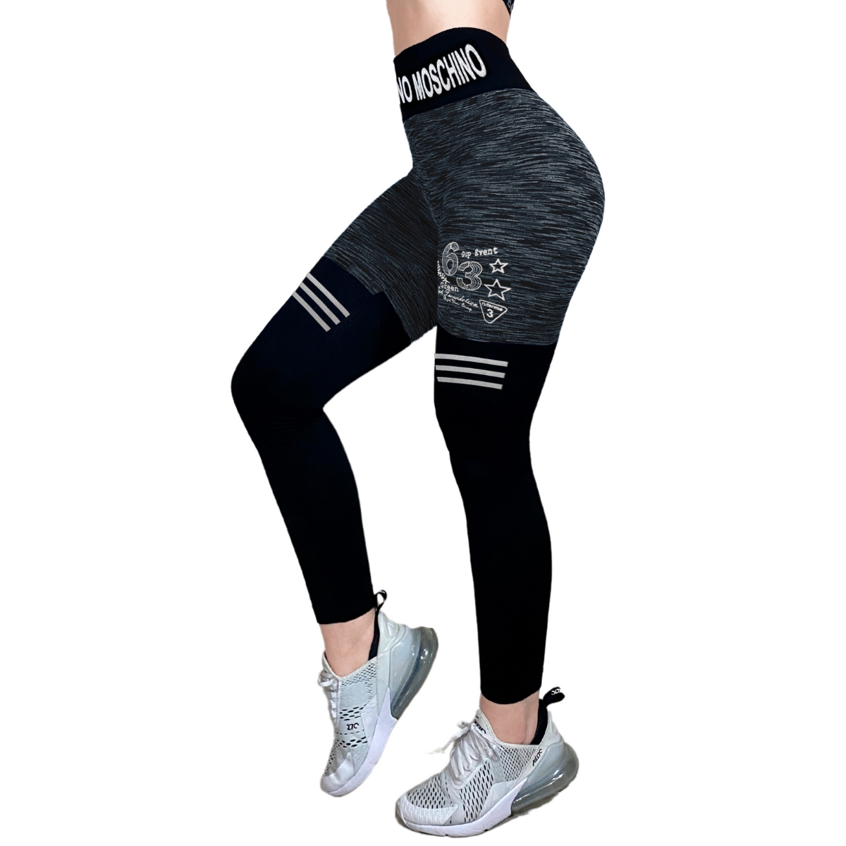 Pack de 2 Leggins Afelpado Deporte Lycra Mallones Diseño Gym Térmico