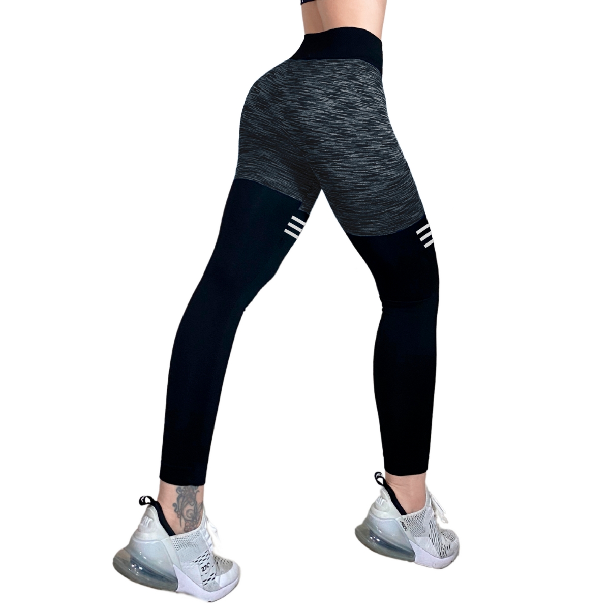 Pack de 2 Leggins Afelpado Deporte Lycra Mallones Diseño Gym Térmico