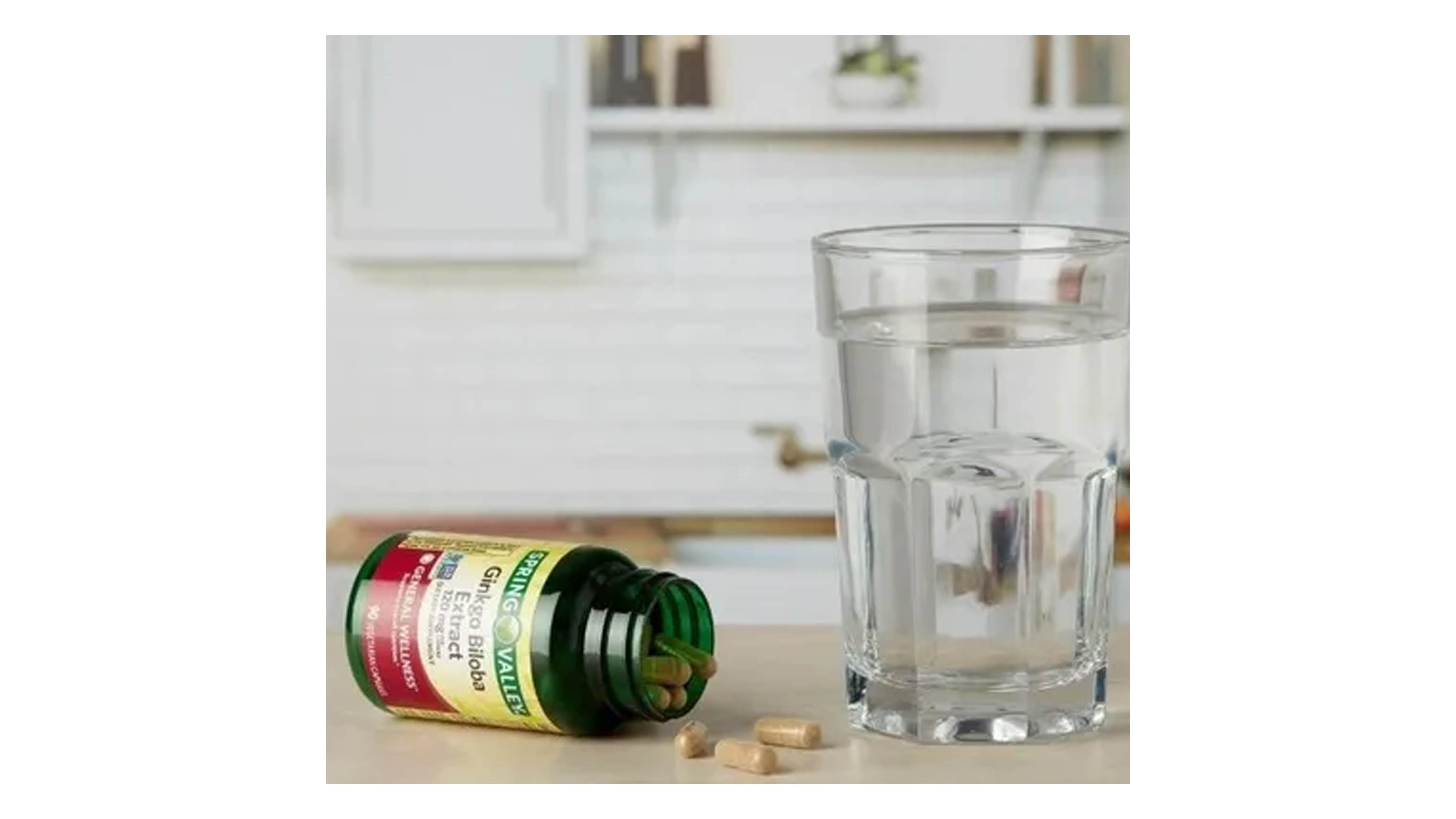 Ginkgo Biloba 120 Mg 90 Caps Ayuda Memoria Reduce Fatiga Spring Valley 