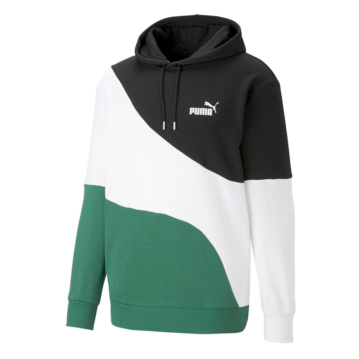 Sudadera Puma Power Cat 8637 Verde Original