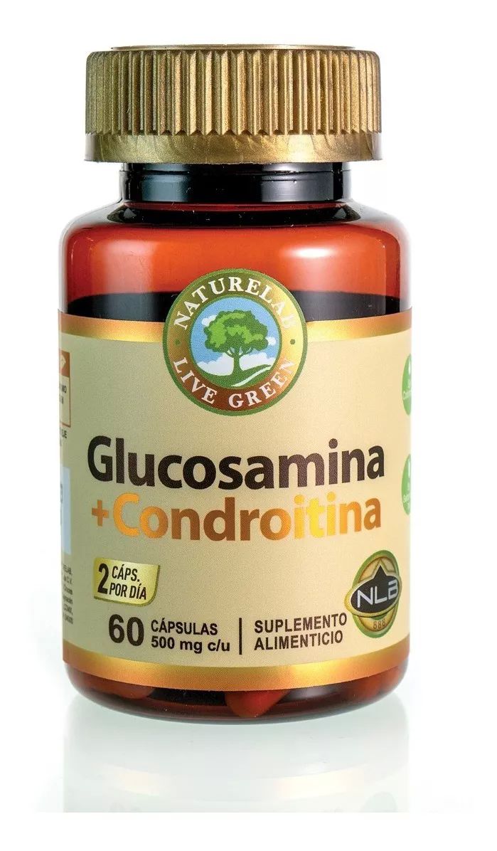 Glucosamina + Condroitina - 60 Cápsulas - Naturelab Sin Sabor