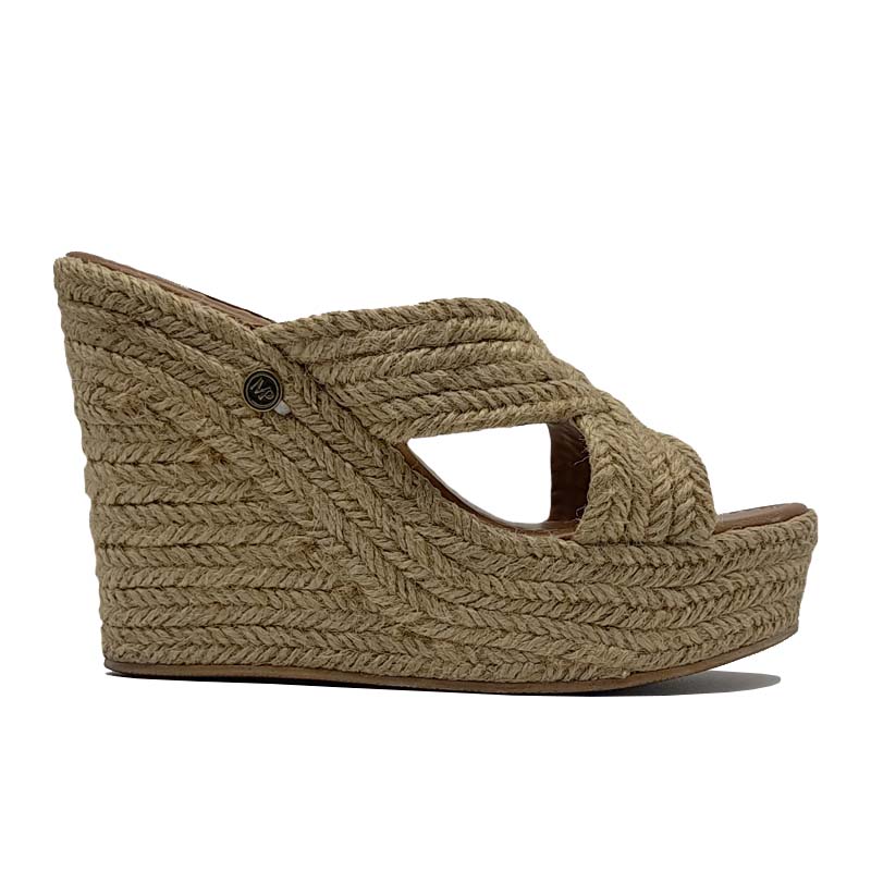 Alpargatas EVAG Tampa Natural Mujer Plataforma Moda Primavera Verano Gama Alta