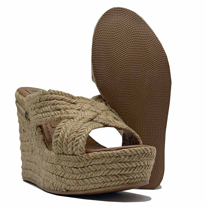 Alpargatas EVAG Tampa Natural Mujer Plataforma Moda Primavera Verano Gama Alta