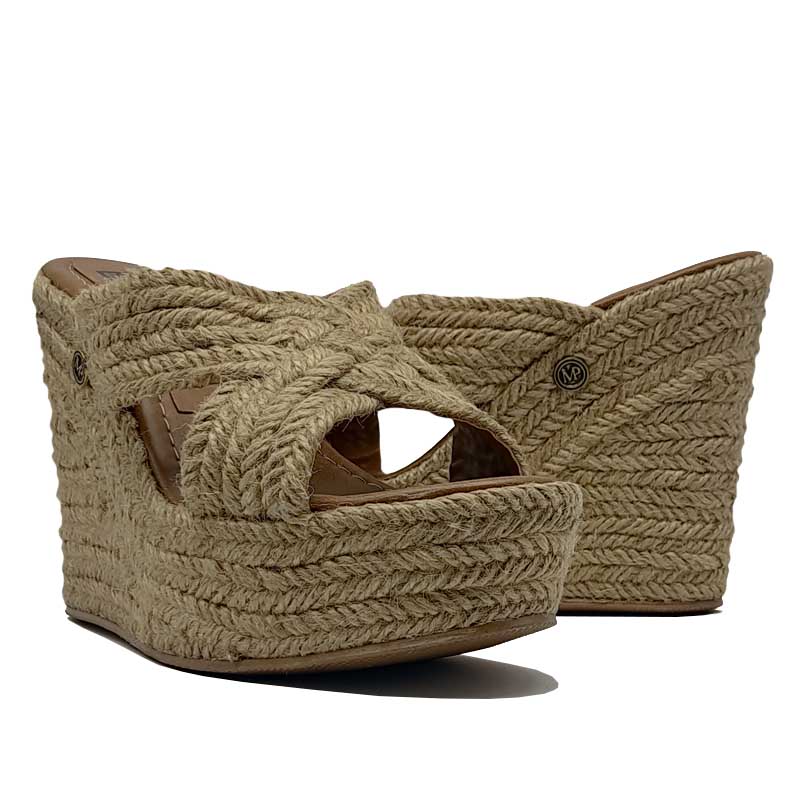 Alpargatas EVAG Tampa Natural Mujer Plataforma Moda Primavera Verano Gama Alta