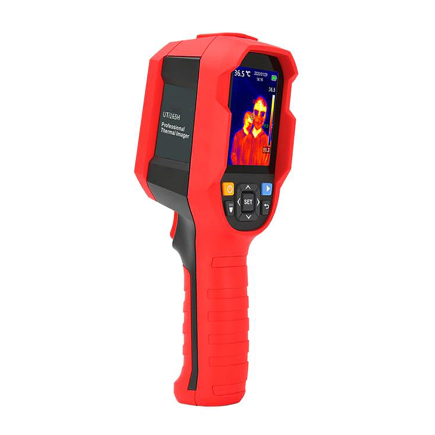 Temperatura con Imagen Termografica MXTHA-001-19 160x120 pixeles 56 H x 42 V Campo de Visión 30 a 45C Rango de Temperatura BMP Micro SD, ThermalDig