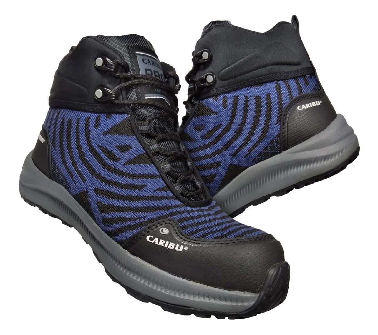 Bota Tipo Tenis Casquillo Dielectrico Seguridad Caribu Dama