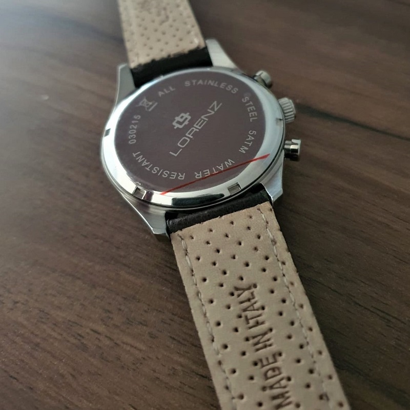 Reloj Lorenz - 1934 Cronógrafo - Caballero - Acero 316 L - 42mm - Italy