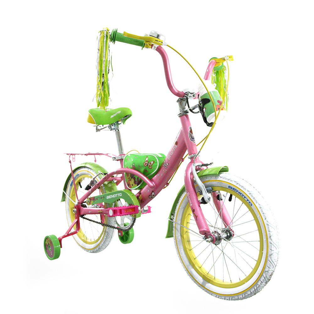 Bicicleta BENOTTO City BRIANNA R16 Acero 1V. Palo de Rosa Niña