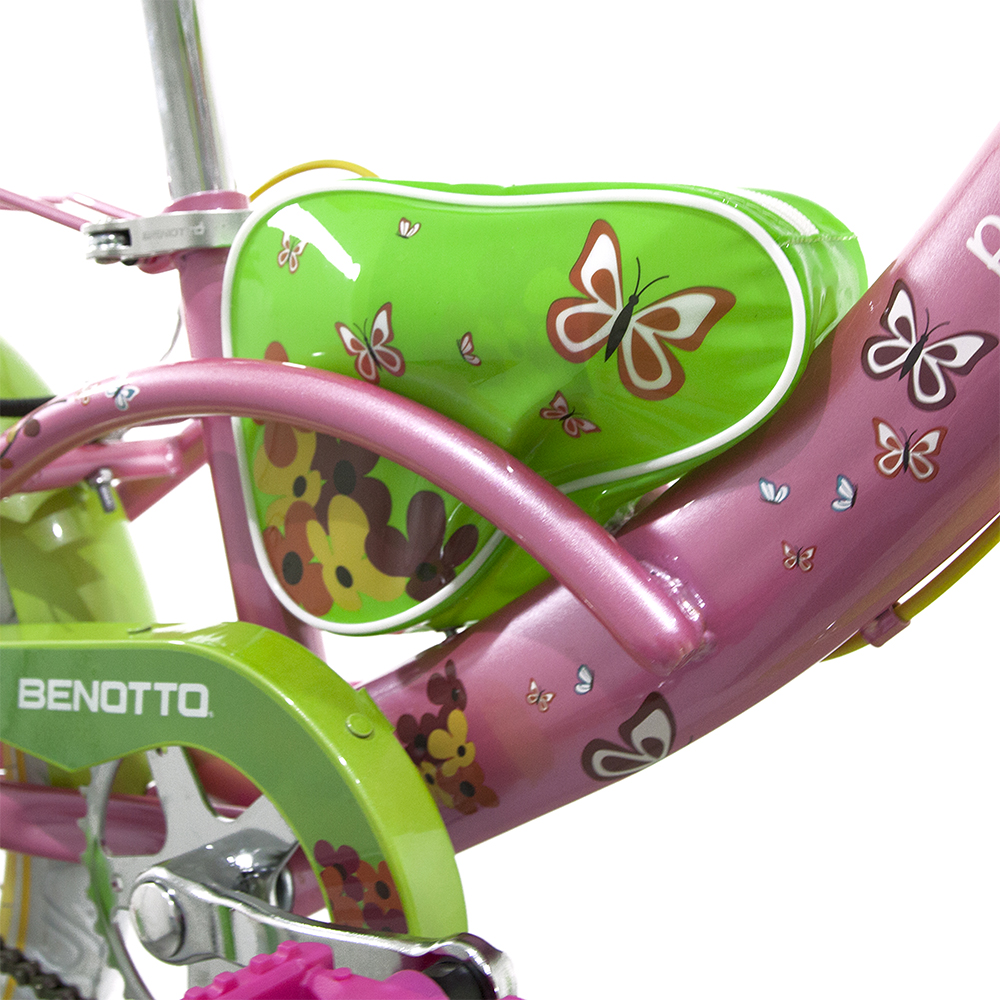 Bicicleta BENOTTO City BRIANNA R16 Acero 1V. Palo de Rosa Niña