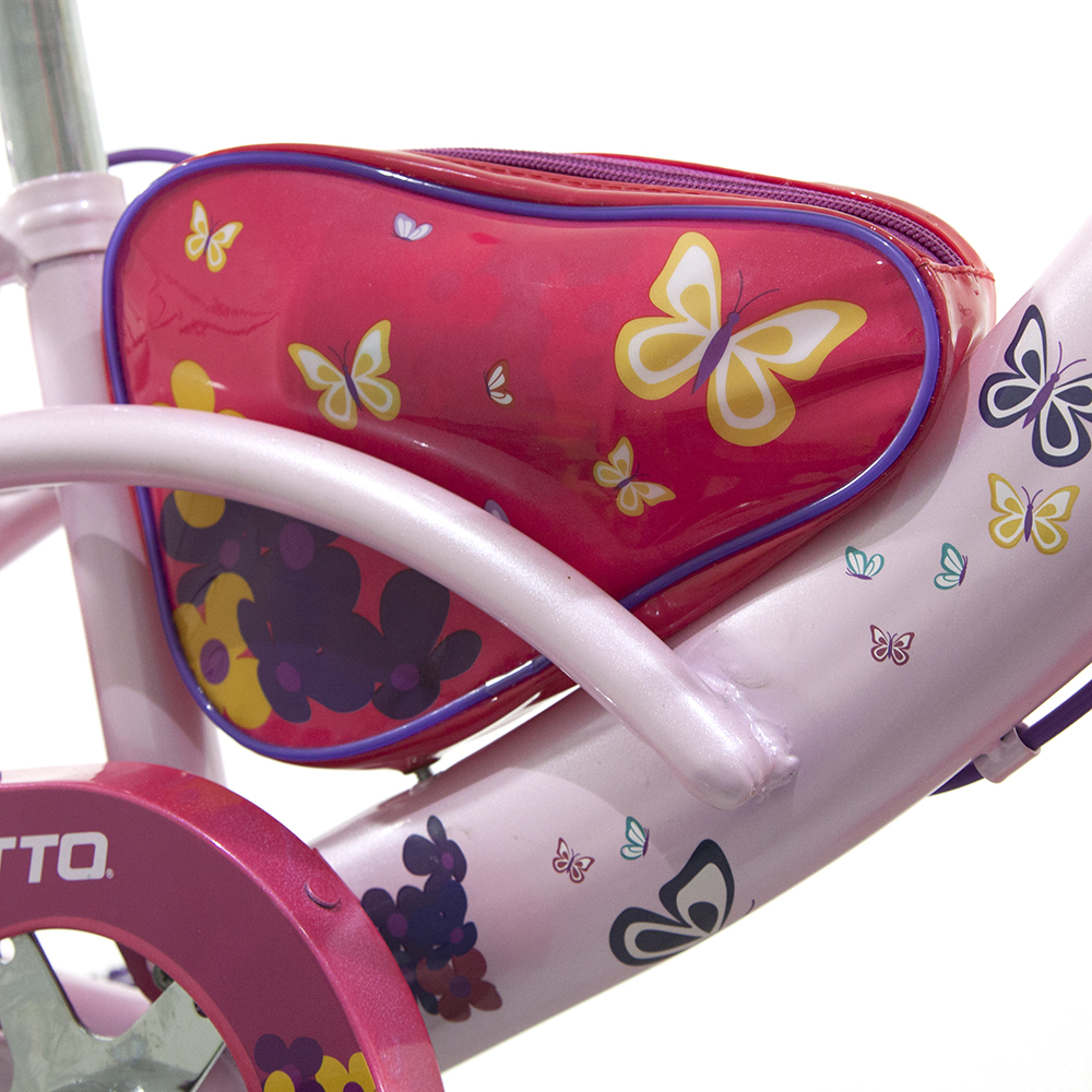Bicicleta BENOTTO City BRIANNA R16 Acero 1V. Palo de Rosa Niña