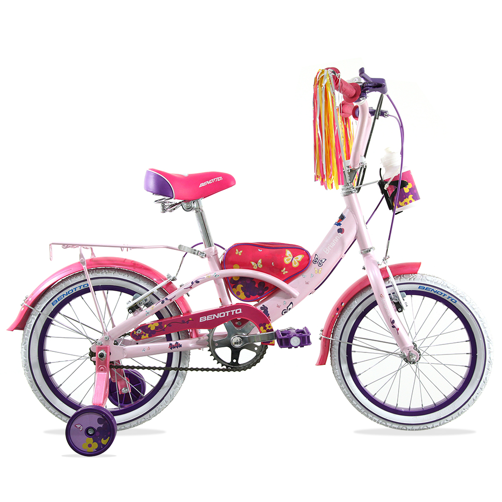 Bicicleta BENOTTO City BRIANNA R16 Acero 1V. Palo de Rosa Niña