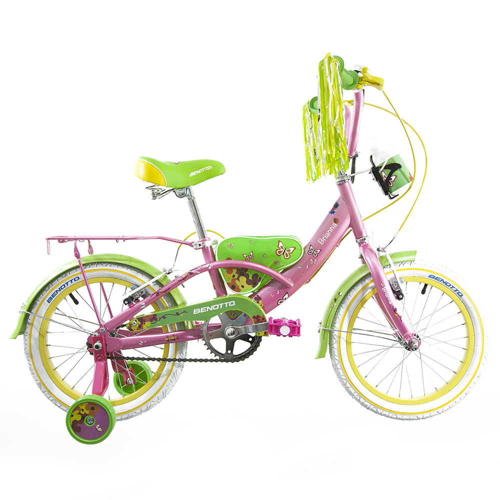Bicicleta BENOTTO City BRIANNA R16 Acero 1V. Palo de Rosa Niña